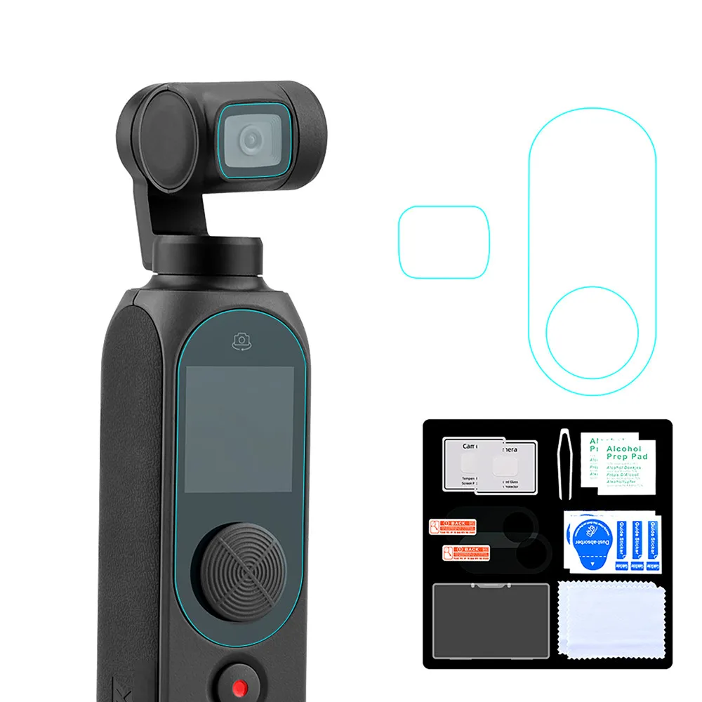 

For Fimi Palm 2 Camera Lens Protective Film HD Tempered Glass Screen Protector