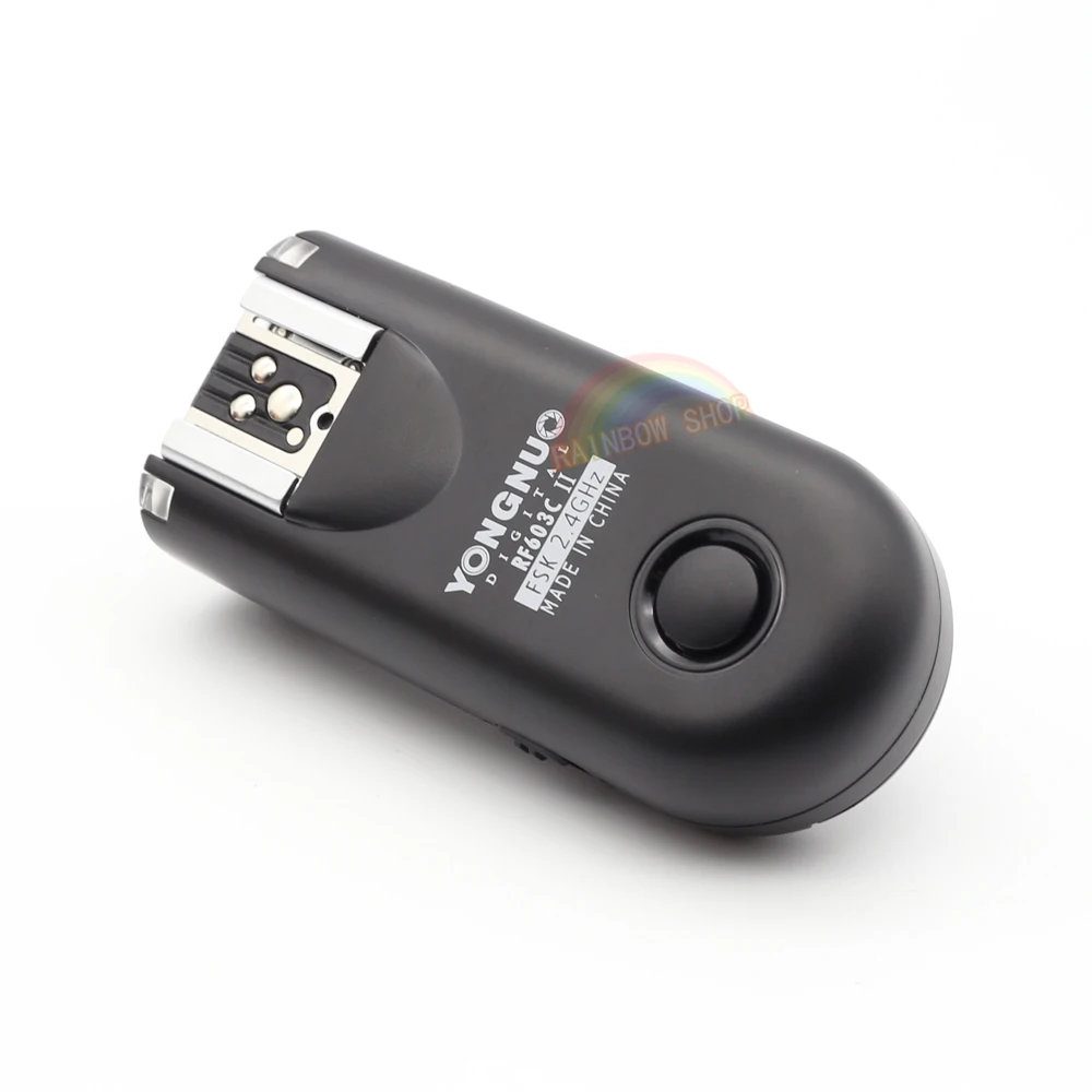 YONGNUO RF603II C1 триггер RF 603C1 RF603 II Беспроводная вспышка 2 трансивера для Canon 5D Mark III 6D 70D