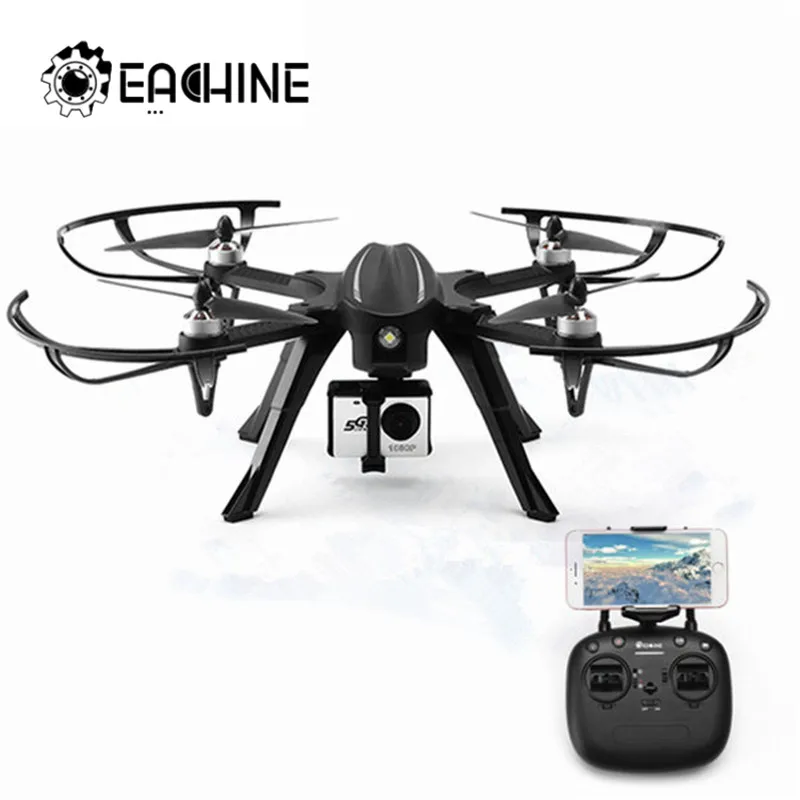 Eachine EX2H бесщеточный WiFi FPV с 1080P HD камерой удержание высоты RC Дрон Квадрокоптер RTF