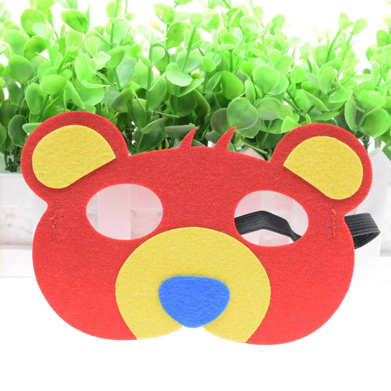 Маска медведь супер герой милый Халк Тор Дети мальчик девочка костюм Звездные