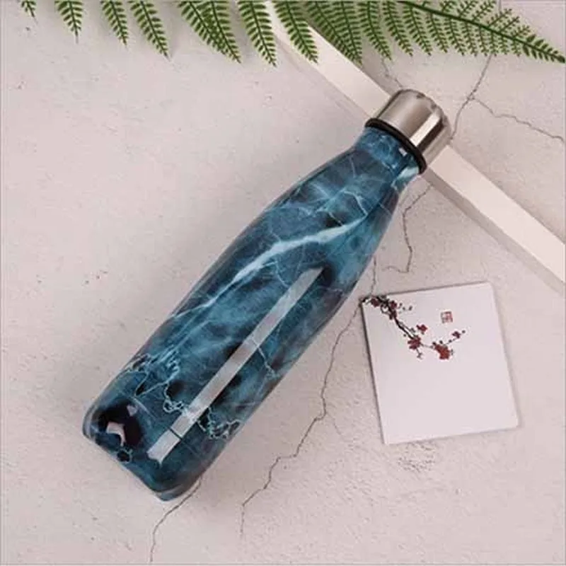 

500ML Double Wall Coke Water Bottle Thermos Coffee Mug 304 Stainless Steel Vacuum Flask Keep Cold and Hot for Travel