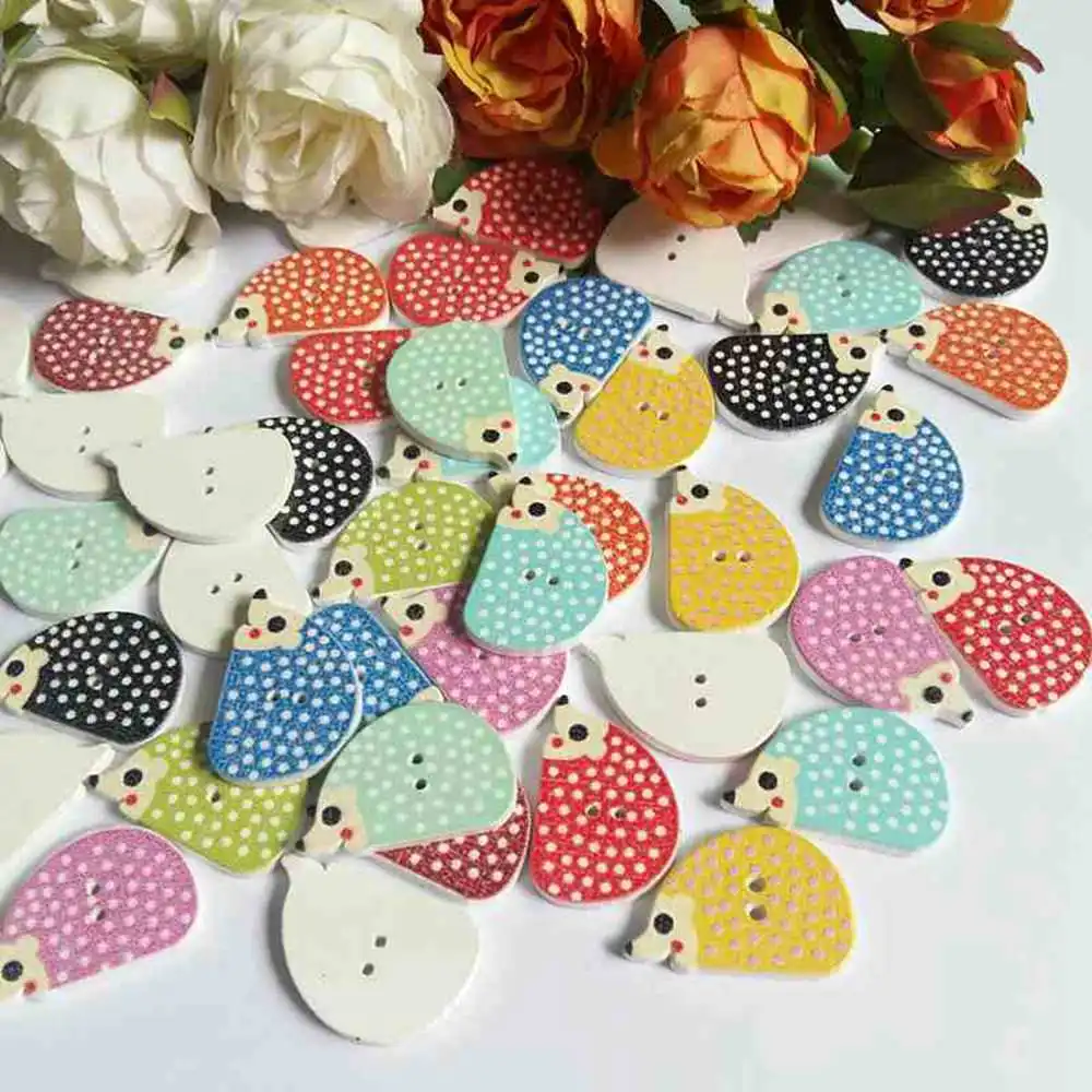 50 шт./упаковка декоративные картинки еж |