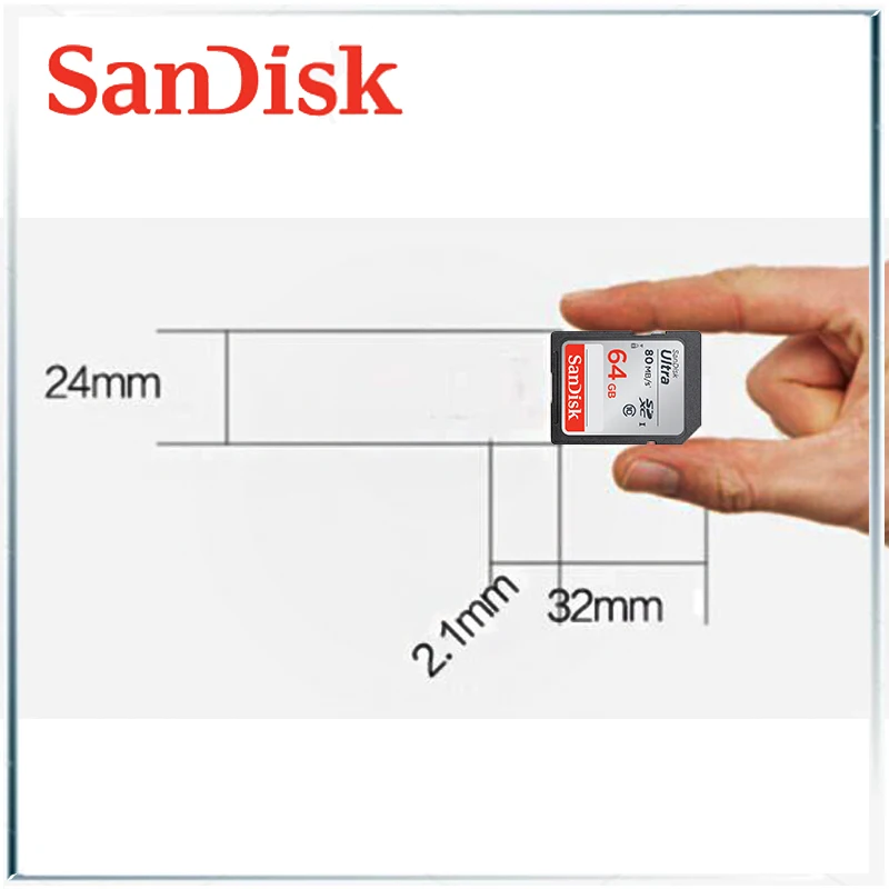 Карта памяти SANDISK ULTRA HD 16 ГБ 32 64 128 | Компьютеры и офис