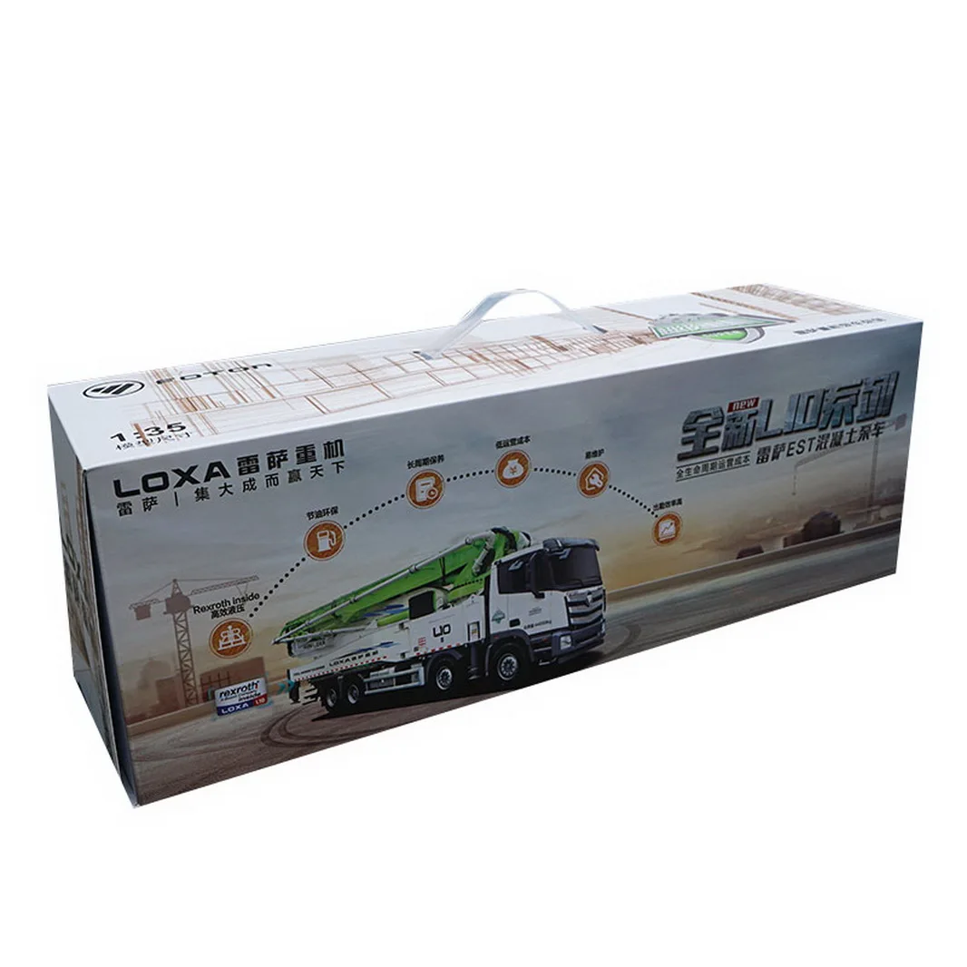 

1/35 FOTON LOXA EST Concrete Pump Truck Diecast Car Model Toy Collection Gift
