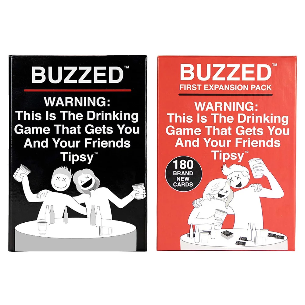 1 Набор английских игральных карт бузированные Типсы семейный праздник