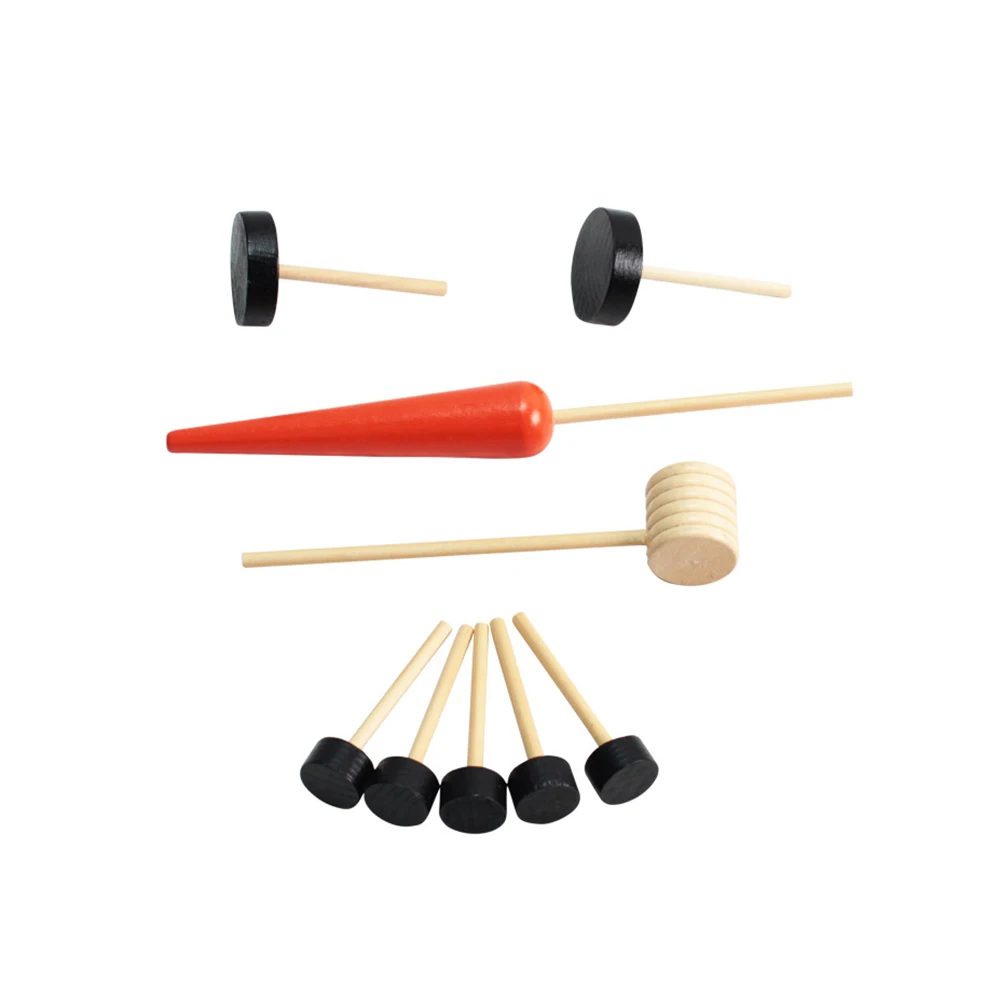 Рождественский деревянный семейный набор аксессуаров для одежды снеговик