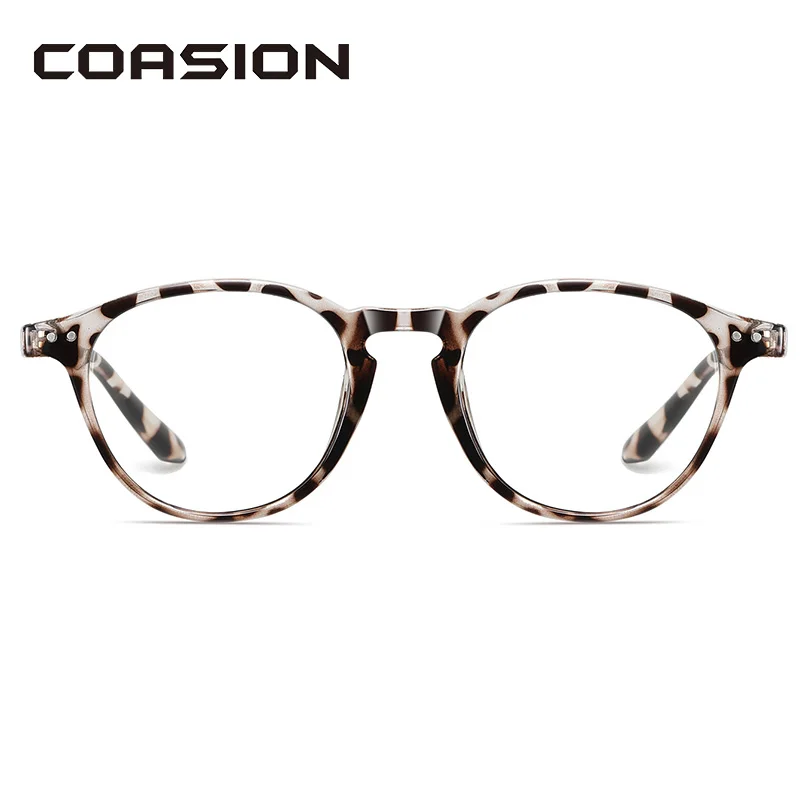 COASION TR90 гибкий ультра светильник оправа синий блокирующие очки для женщин