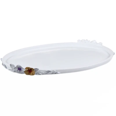 

5-6pcs/set Pastoral Bathroom Accessories Set Soap Dispenser Set Toothbrush Holder Bathroom Storage Tray Bathroom Supplies Kit