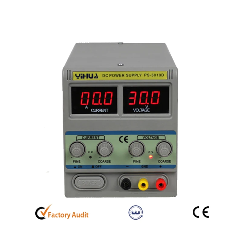 Источник питания YIHUA 3010D 30 В 10 А лабораторная паяльная станция регулируемый ток |