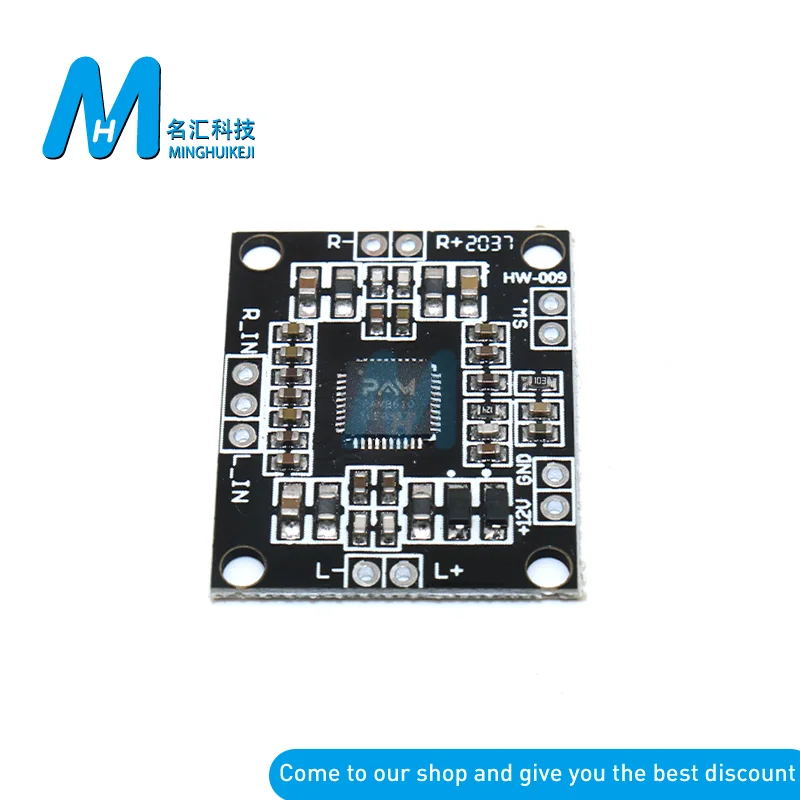 Двухканальный стерео мини-усилитель мощности класса D PAM8610 2x15 Вт плата цифрового