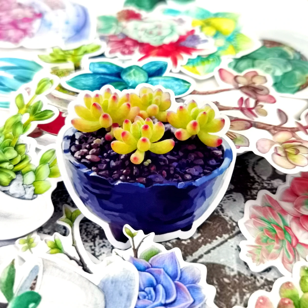 

27pcs Pretty Flower Plants sticker Diary Notebook Planner Scrapbooking/ Hand book thin Paper Stickers plant kawaii stationery