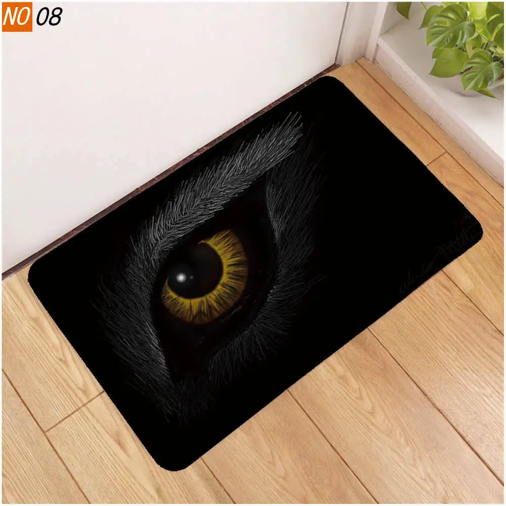 Противоскользящий коврик для ванной OIMG ковер напольный с 3D рисунком глаз