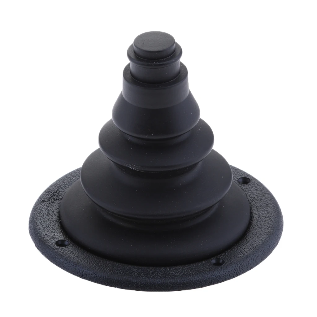 

100mm 4 inch Marine Boat Rigging Cable Boot Hole Shifter Cable Cover Black