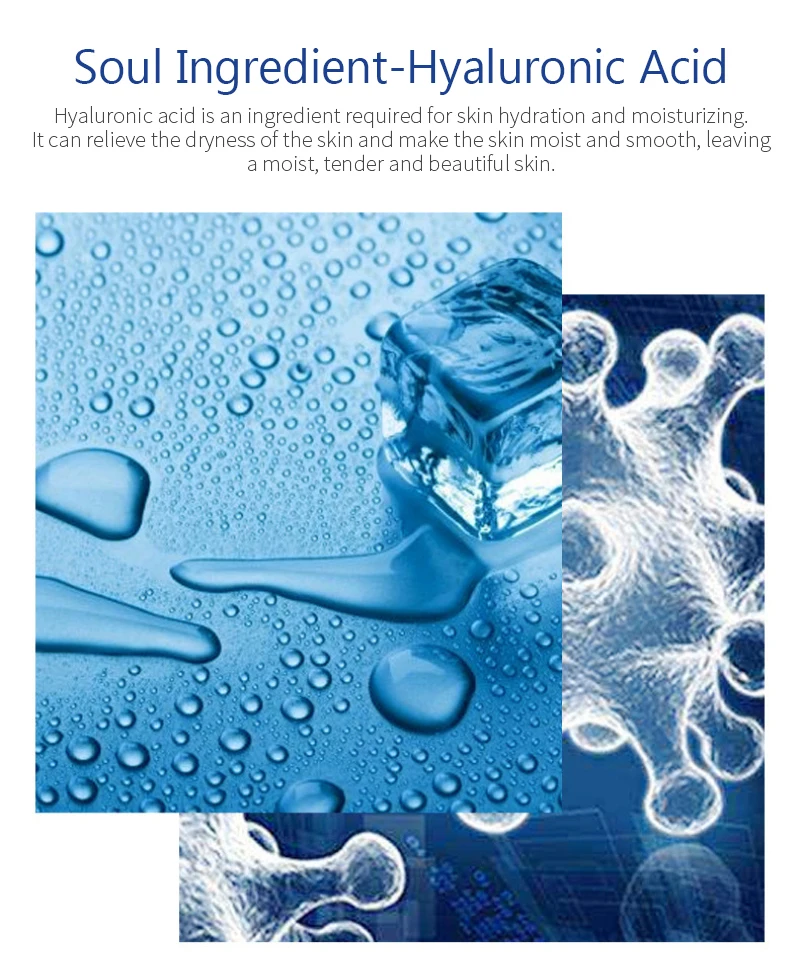 

1Pc Hyaluronic Acid Face Cream Acne Scar Removal Whitening Finelines Anti Wrinkle Anti-aging Hydrate Nourish Moisturizer TSLM1