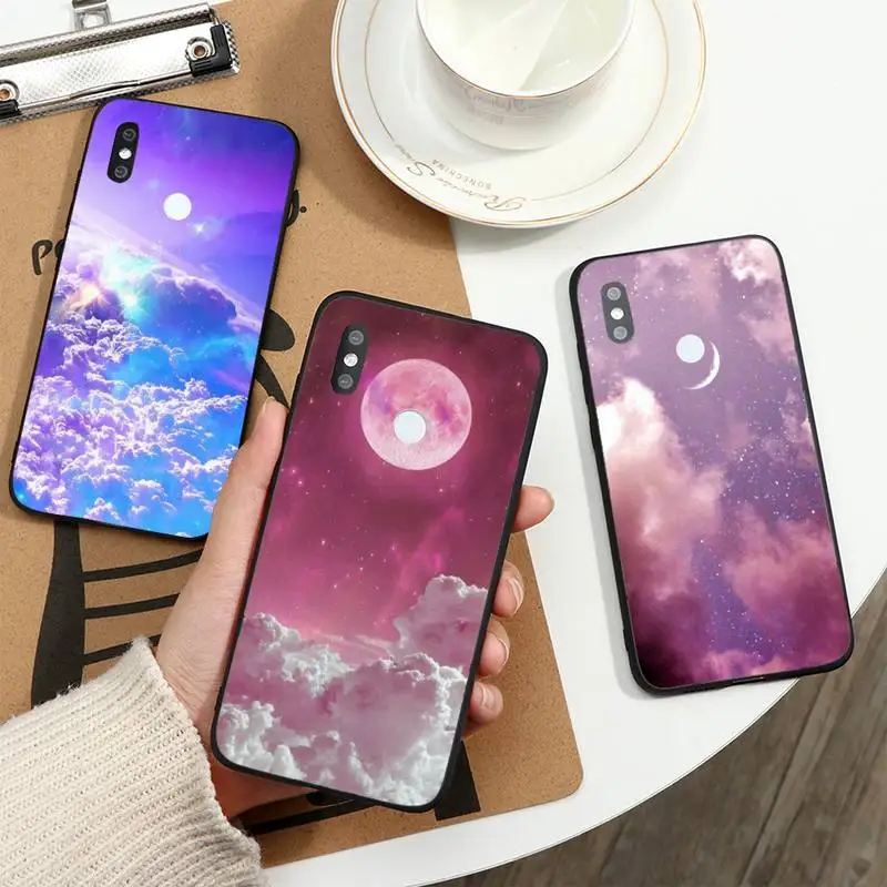 

space for galaxy Phone Case For Xiaomi Redmi note 7 8 9 11 t s 10 A pro lite funda shell coque cover