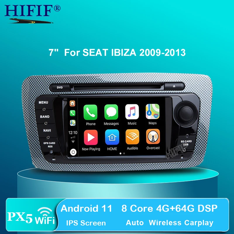 PX5 DSP Android 11 автомобильный DVD GPS плеер Bluetooth Автомобильный спутниковый навигатор