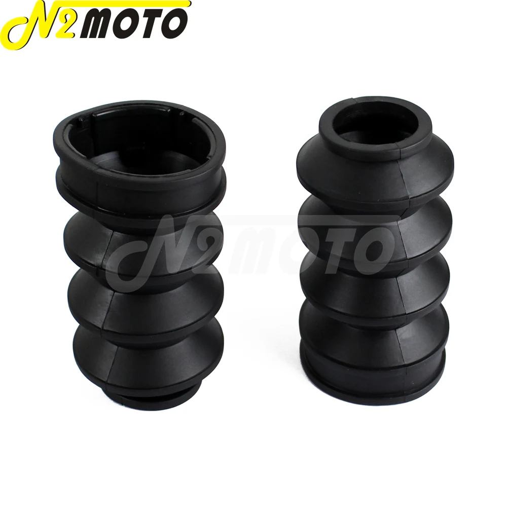 2 шт. мотоциклетные 39 мм гетры для вилок Harley Sportster Dyna FX XL 1200 883 1973-2016 черные вилки