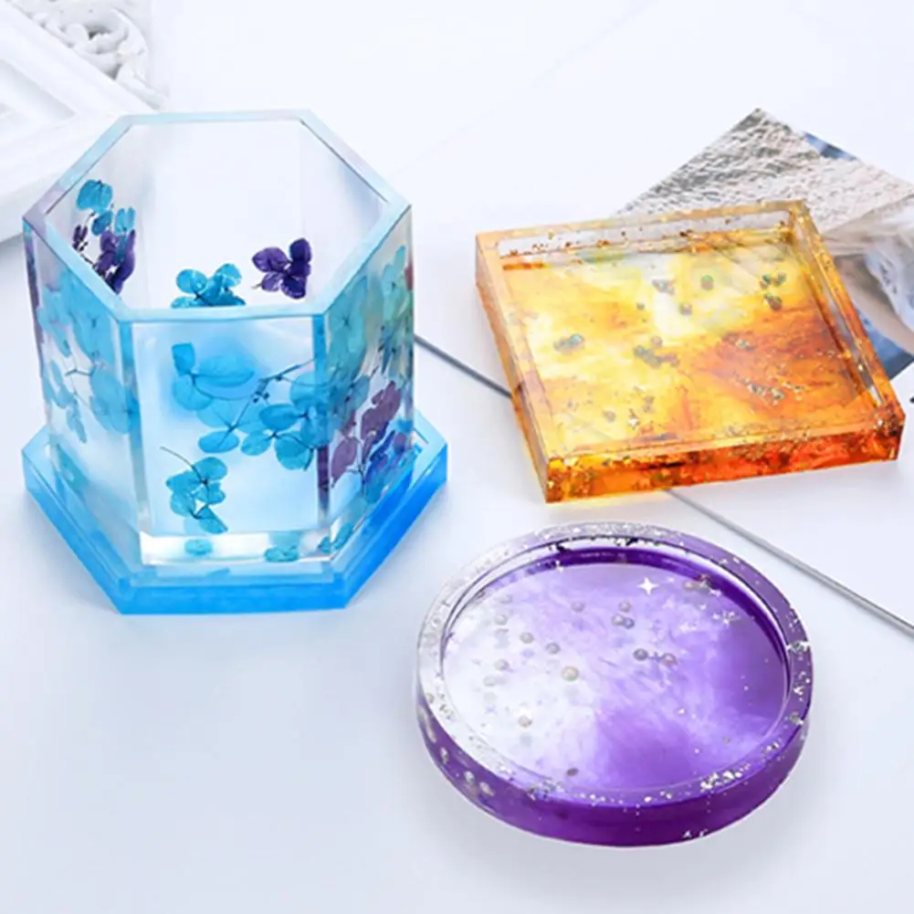 Форма для подстаканников DIY силиконовая форма пепельница изготовления