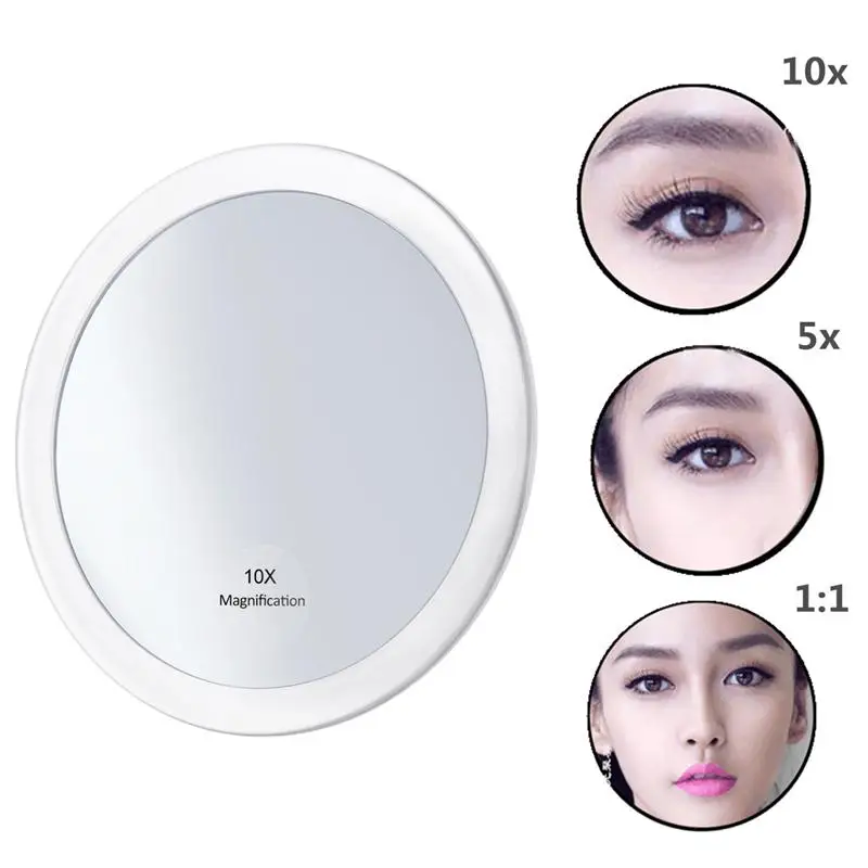 FRCOLOR полезное 10X увеличивающее стеклянное зеркало увеличение Макияж инструмент