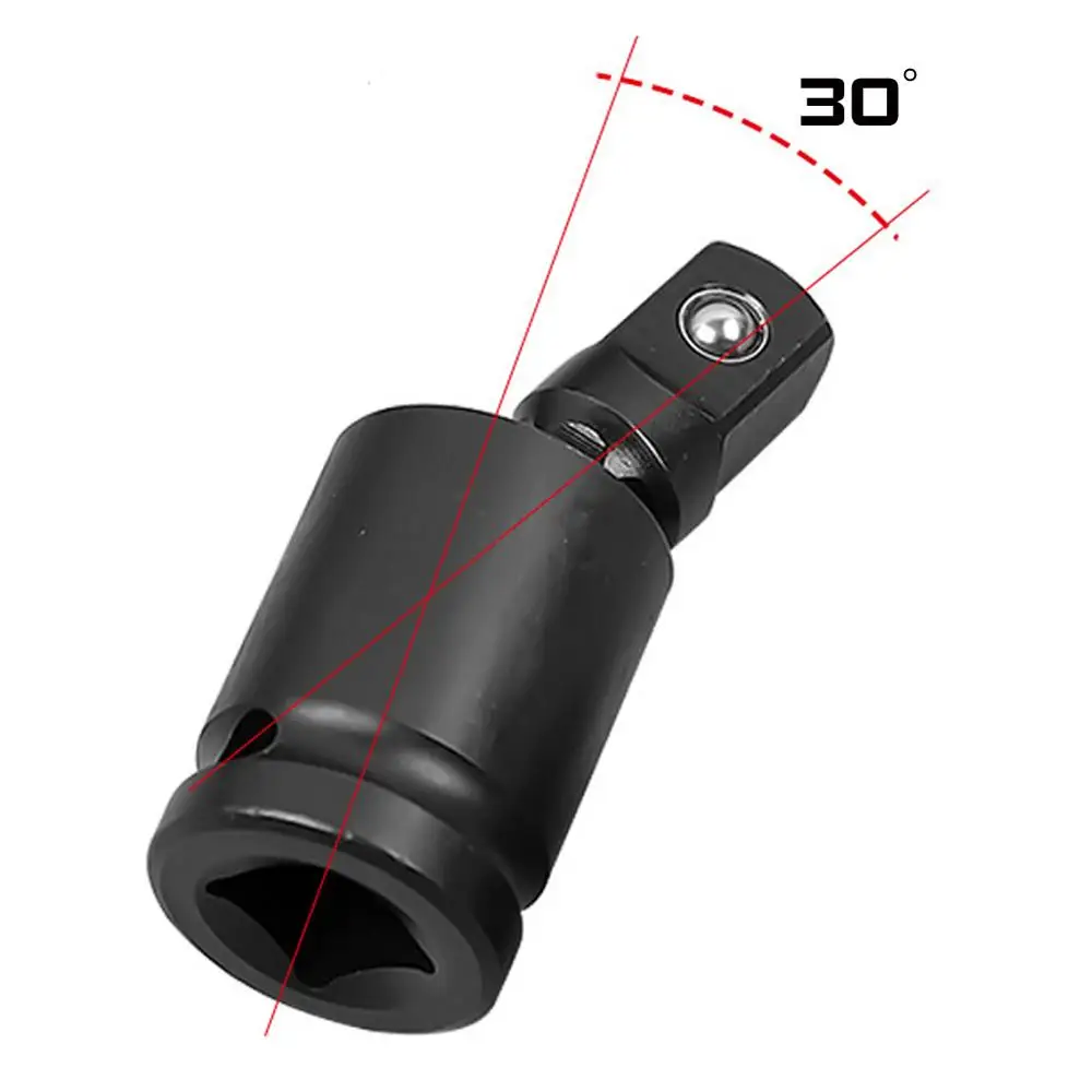 

3pcs UNIVERSAL IMPACT SOCKET JOINT 3/8" 1/2" 1/4"Drive Wobble Swivel Extension Craftsman Socket Wrench Adapter Hand Tools