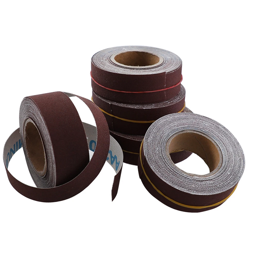 

5Rolls/box 150 240 320 400 600 Grit Dry Woodworking Abrasive Tools Polishing Metal Glass Grinding With Dispenser Sand Paper