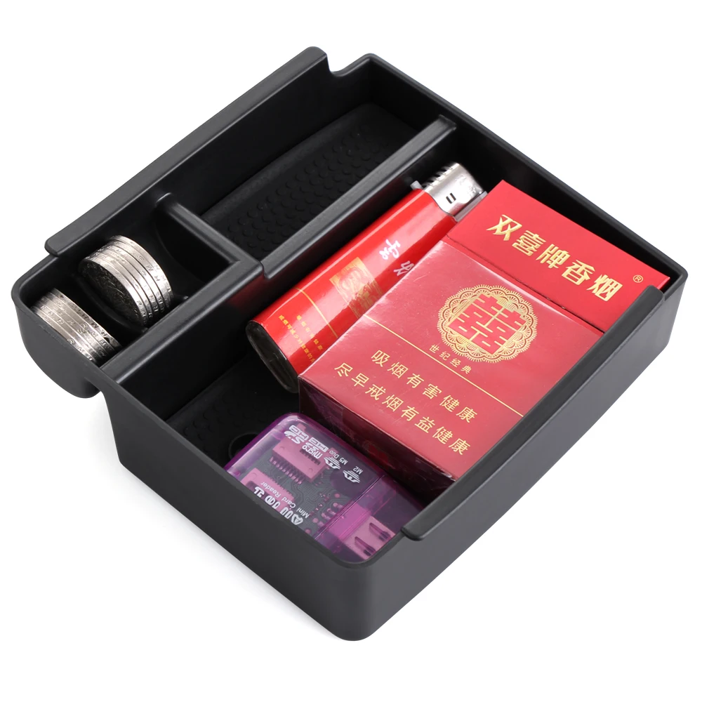 

Car styling For Hyundai IX25 Creta central armrest box suitcase storage holder tray container box clapboard auto accessories