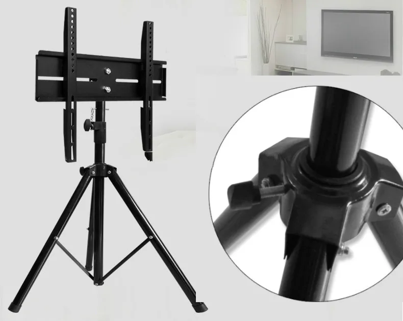 360 градусов Поворотный 32 ~ 55 &quotТВ для штатива с креплением в виде чашечных