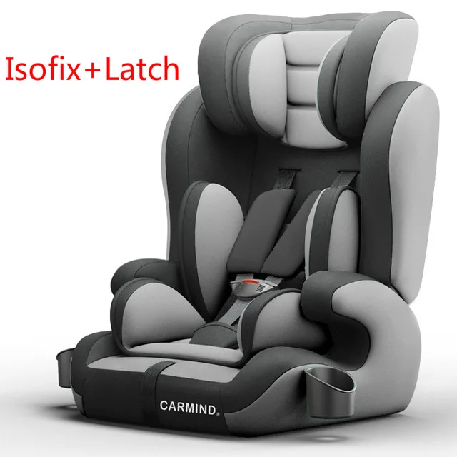 Горячая Распродажа детское автокресло Carmind для 9 м-12 лет мягкий соединитель ISOFIX и