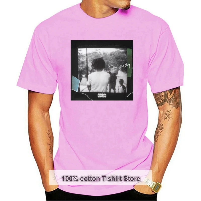 

J Cole 4 Your Eyez Only Man T-shirt and Woman T-shirt Short Sleeves New Fashion T-Shirt Men Clothing