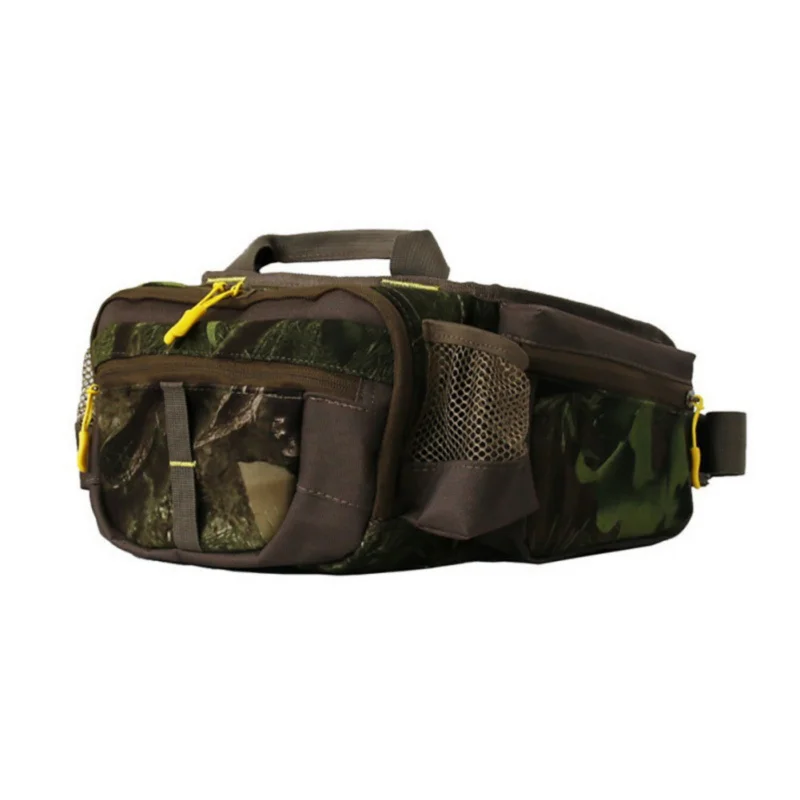 

Outdoor Camouflage Velvet Wrap Hiking Bag Sports Riding Waist Bag Baking Weight 2.3