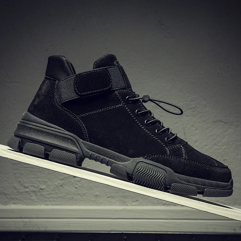 

Mens Hightop Sneakers Mens Sneakers Casual High Top Men Shoes For Man Men's Wear Male Shoe Leather Sneaker Leisure