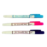 double side blue water erasable pen pink fabric marker paint pen purple air erasable pen textile markers for sewing accessories