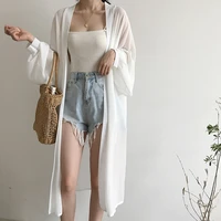 kimono beach summer cardigan women long sleeve white shirt plus size vintage clothes blusas mujer de moda 2020