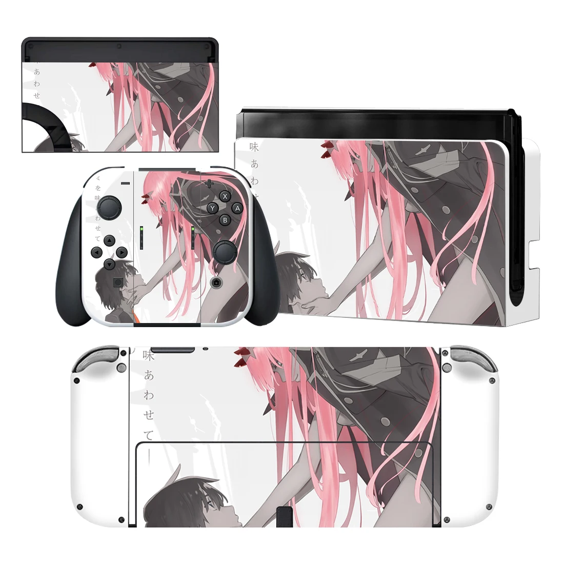 

DARLING in the FRANXX Nintendoswitch Skin Cover Sticker Decal for Nintendo Switch NS OLED Console Joy-con Controller Dock Vinyl