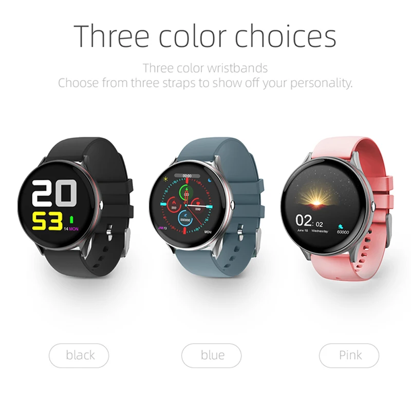 

Women Men Smart Electronic Watch Luxury Blood Pressure Digital Watches Fashion Calorie Sport Wristwatch DND Mode For Android IOS