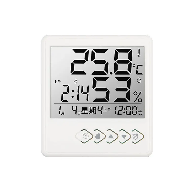 Цифровой термометр гигрометр измеритель температуры в помещении влажности