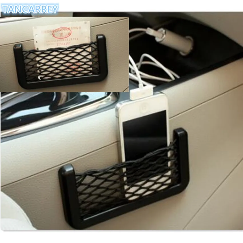 Car Storage Net Bag Phone Holder Pocket Organizer FOR suzuki samurai sj413 t5 volkswagen renault twingo ford galaxy p |