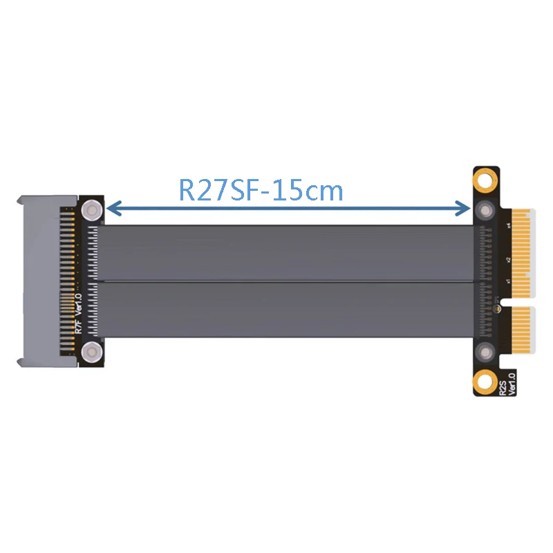 Кабель удлинитель для передачи данных U.2 NVMe SSD к PCI E 3 0 X4 SFF 8639 PCIe R27SF 8G/Bps U2 с высокой