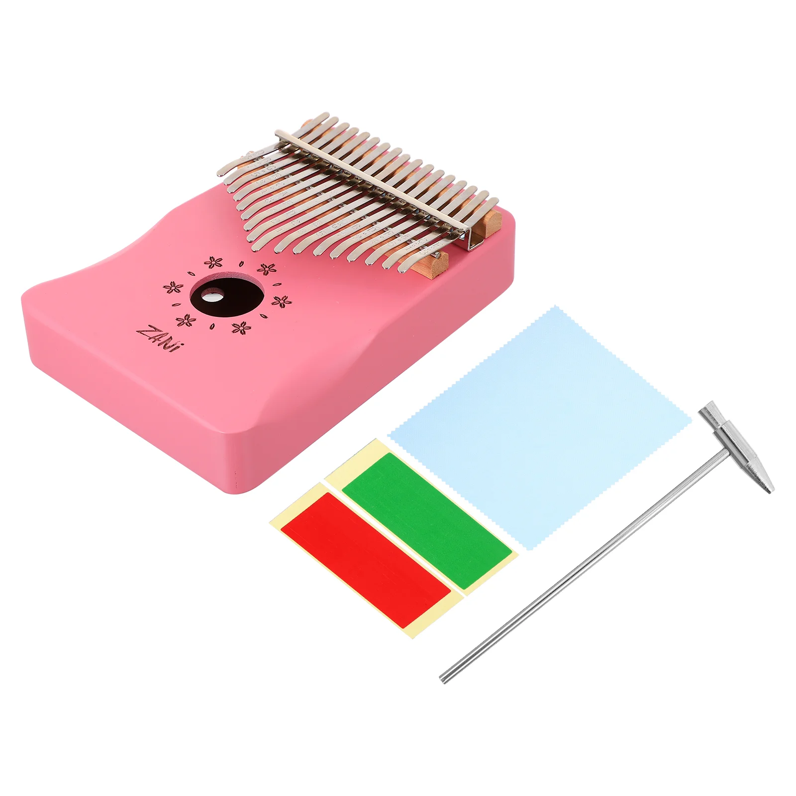 

1 Set Finger Piano 17 Keys Hand Piano Simple Musical Instrument Kalimba