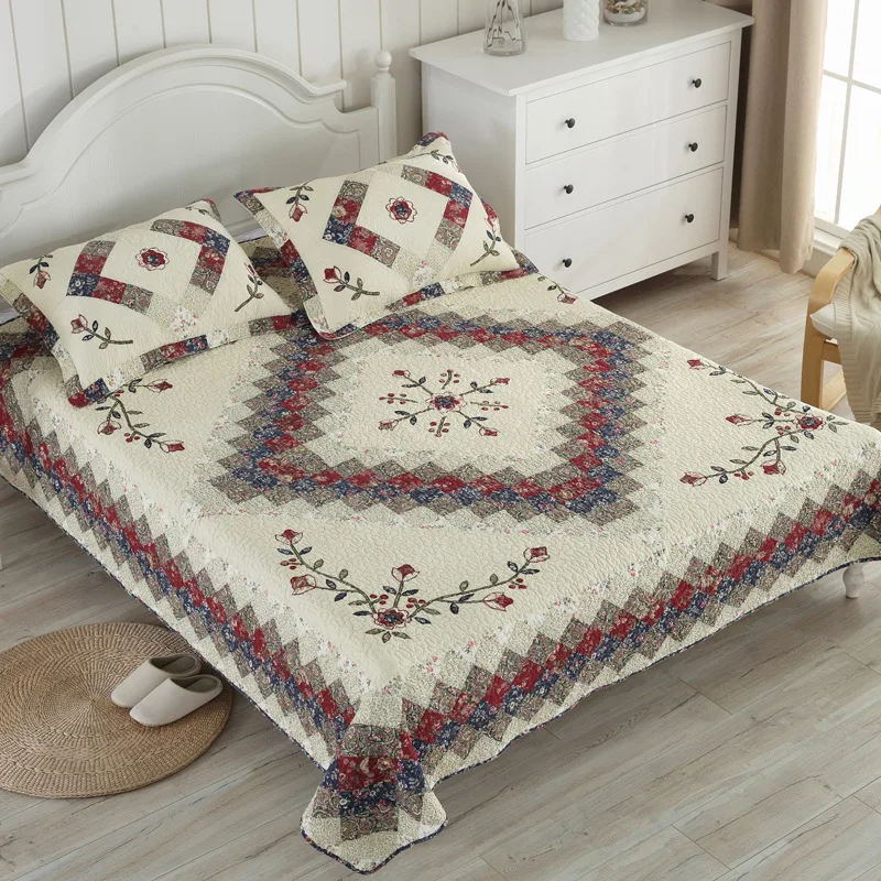 Offerte Nuovo Set Di Trapunte Estive A Tempo Limitato Win King Queen Size Copriletto Coperta Trapunta Copriletto Federa Lenzuolo Trapuntato Semplice