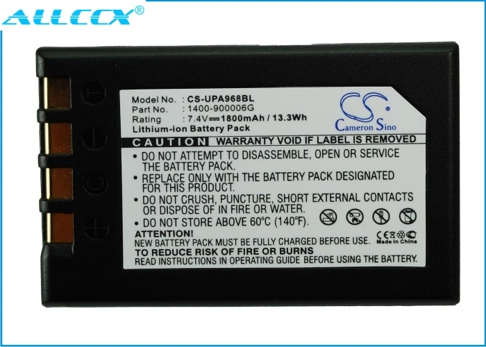 

Аккумулятор Cameron Sino 1800mAh 1400-900006G для Unitech PA968II