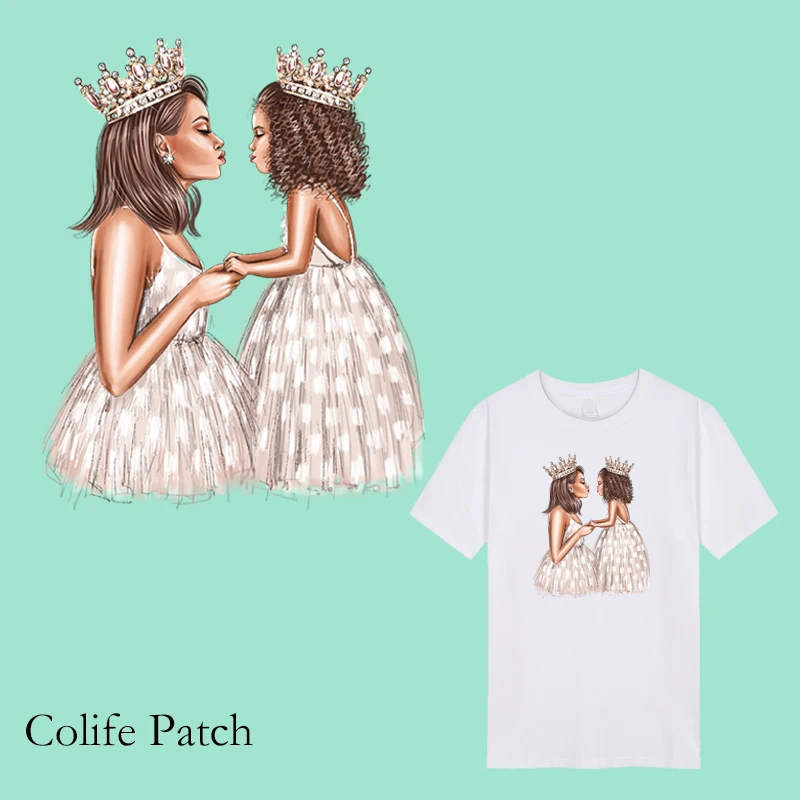 Виниловая наклейка на одежду для девочек | Дом и сад