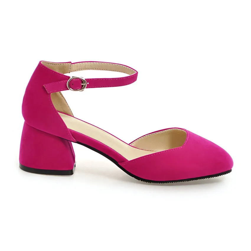 Square High Heel Shoes Women Pumps Stiletto Woman Office Career Heels Plus Size 33 - 40 41 42 43 | Обувь