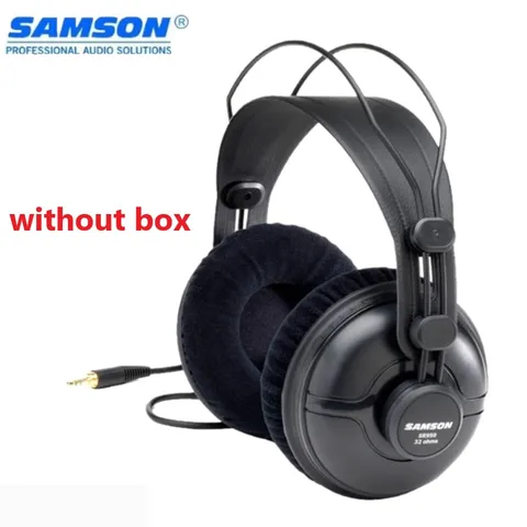 SAMSON SR950 профессиональные студийные наушники для монитора, динамическая гарнитура, закрытые наушники для записи, мониторинга игры, DJ
