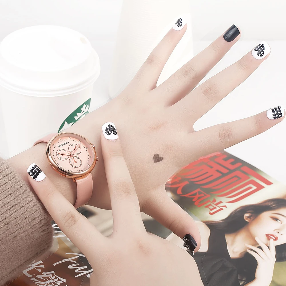 Часы наручные женские кварцевые со стразами Модные Элегантные Роскошные