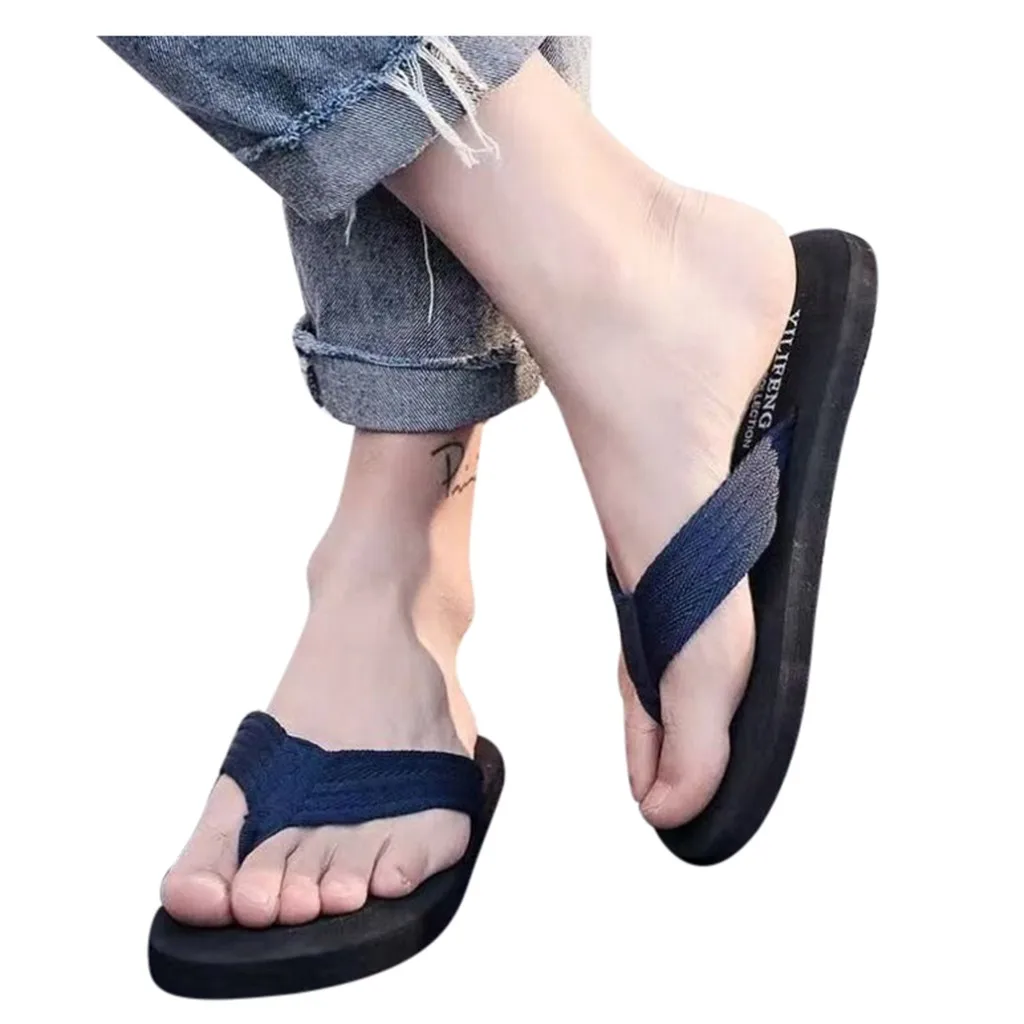 SAGACE/Новинка стильные мужские повседневные пляжные легкие шлепанцы на плоской