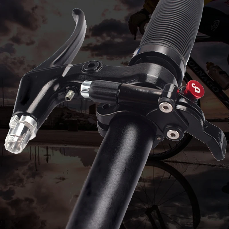 Велосипедная вилка с дистанционным управлением Rockshox Suntour рычаг переключения