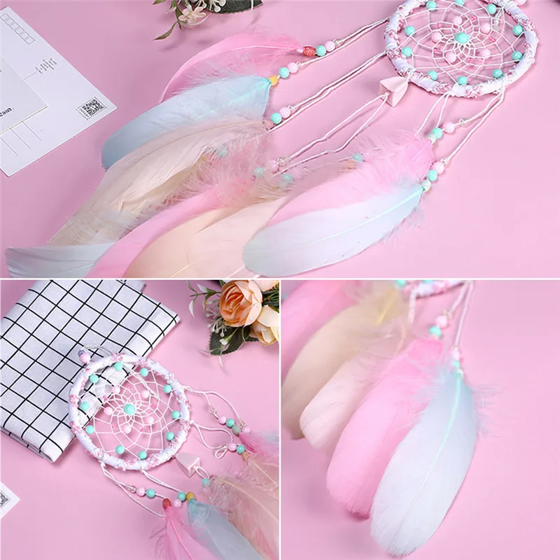 Красочная декоративная настенная подвеска Ловец снов | Дом и сад