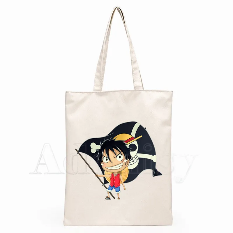 Monkey D Luffy новинка женские сумки хит продаж модная сумка Холщовая Сумка тоут