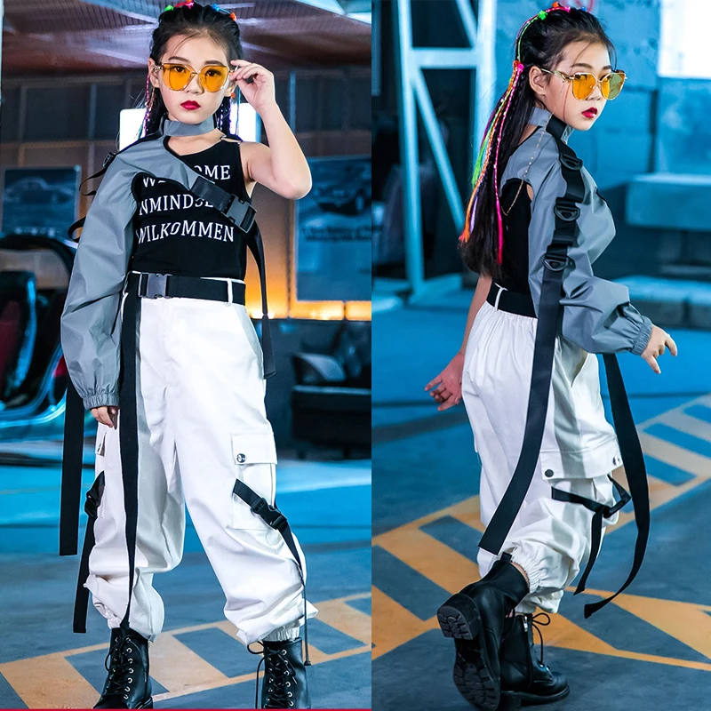 Джазовые танцевальные костюмы для девочек детская танцевальная одежда в стиле